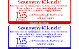 pieczęć prewencyjna (windykacyjna) kancelarii radcy prawnego