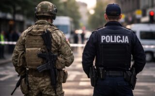 żołnierz i policjant