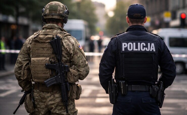 żołnierz i policjant